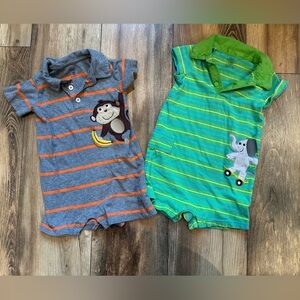 Set of 2 Baby Boy Romper 18 Month